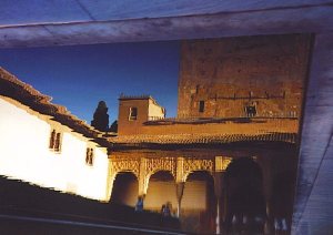 You'll visit the Alhambra in Spain in the novel.